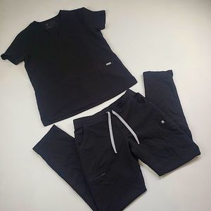 SOLD Set of Black Figs Scrubs in Size Small